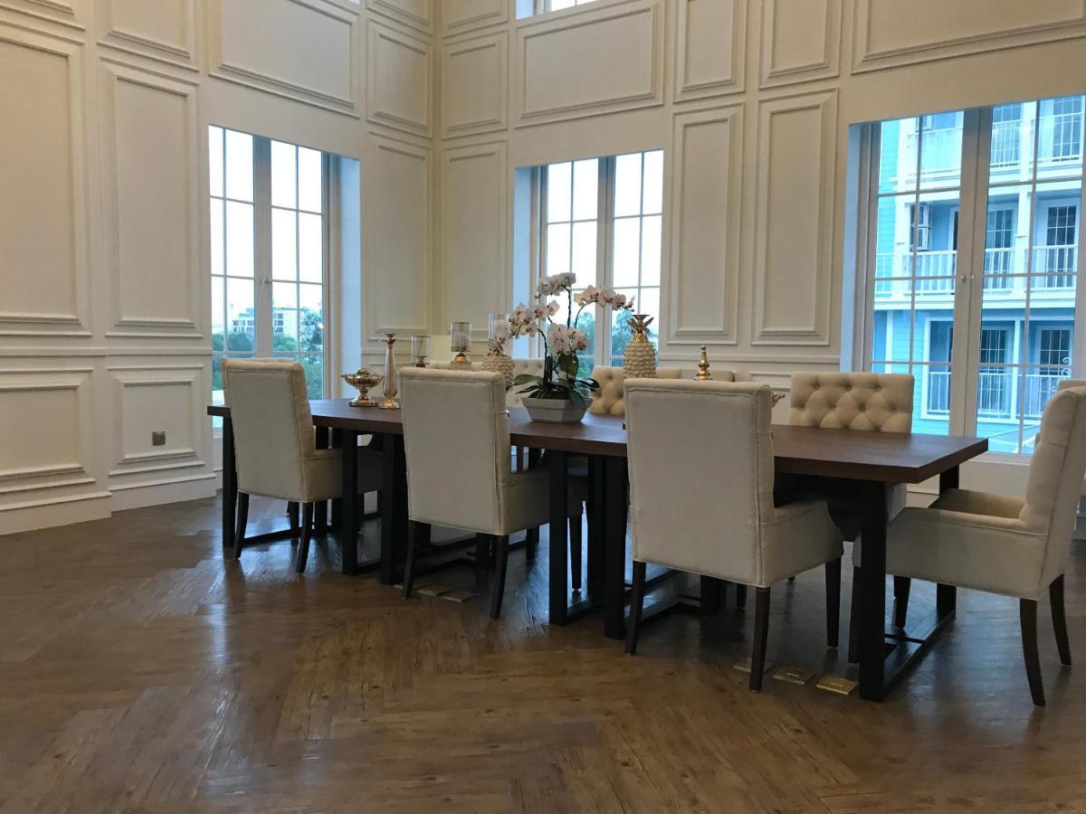 Grand Florida芭提雅带免费游泳池温泉和健身房和办公区水上花园公寓e208 Na Chom Thian Dış mekan fotoğraf