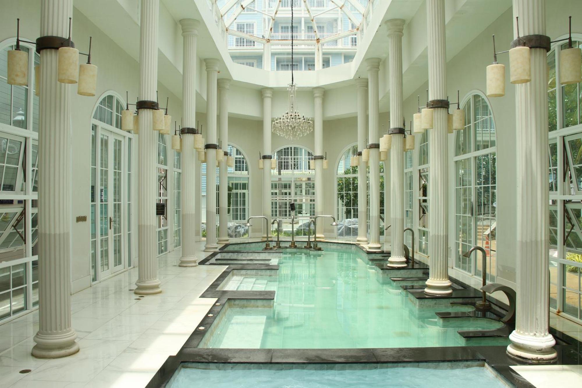 Grand Florida芭提雅带免费游泳池温泉和健身房和办公区水上花园公寓e208 Na Chom Thian Dış mekan fotoğraf