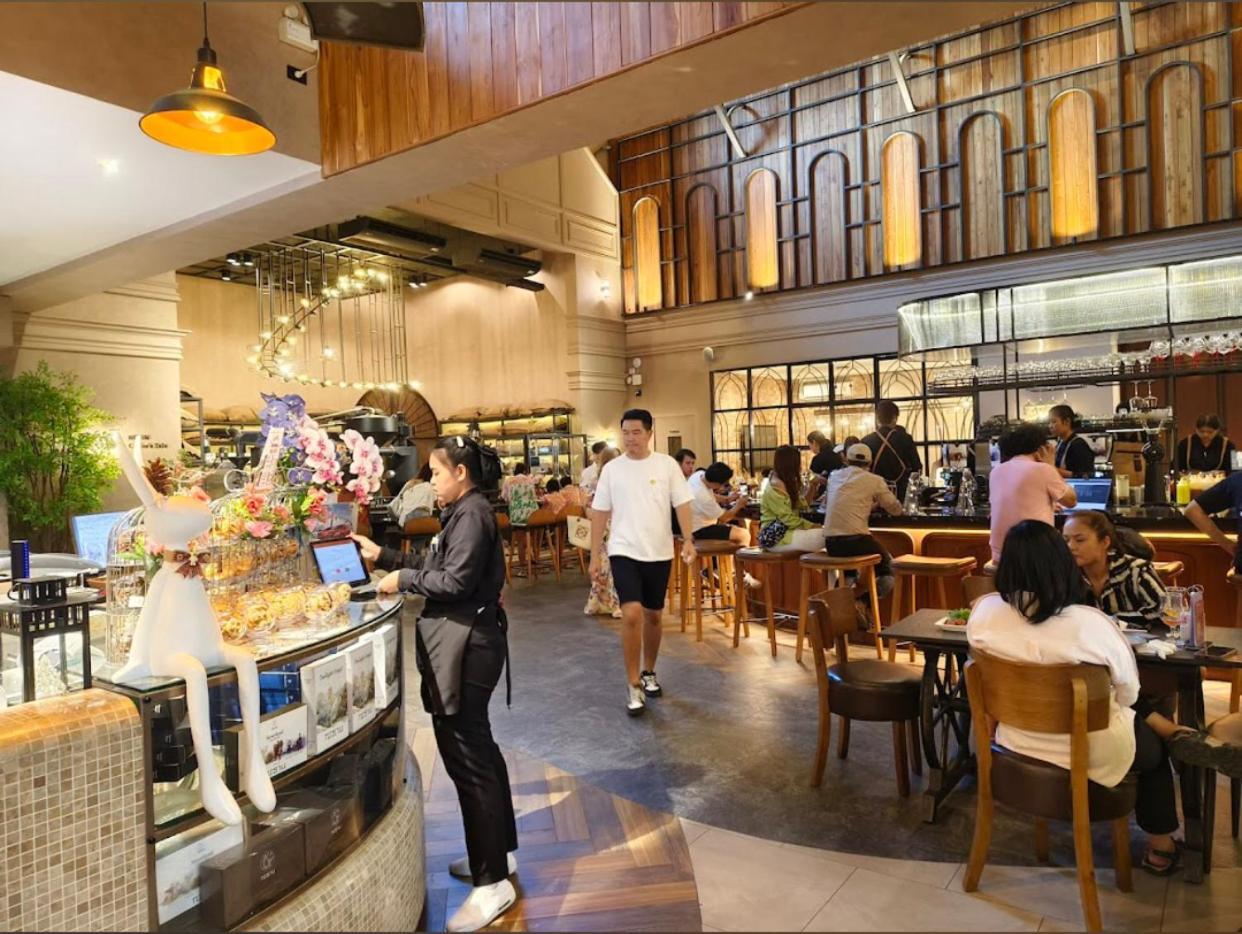 Grand Florida芭提雅带免费游泳池温泉和健身房和办公区水上花园公寓e208 Na Chom Thian Dış mekan fotoğraf