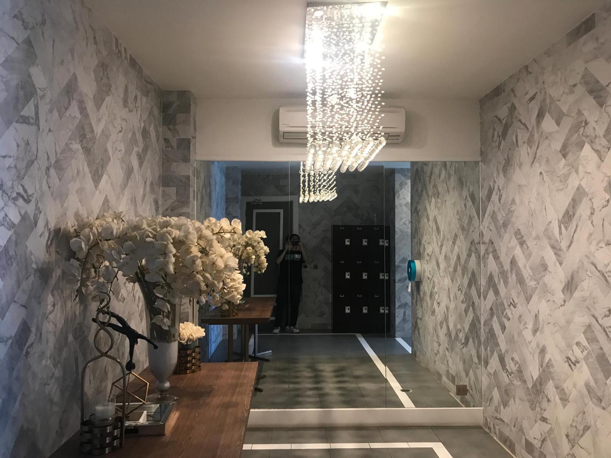Grand Florida芭提雅带免费游泳池温泉和健身房和办公区水上花园公寓e208 Na Chom Thian Dış mekan fotoğraf