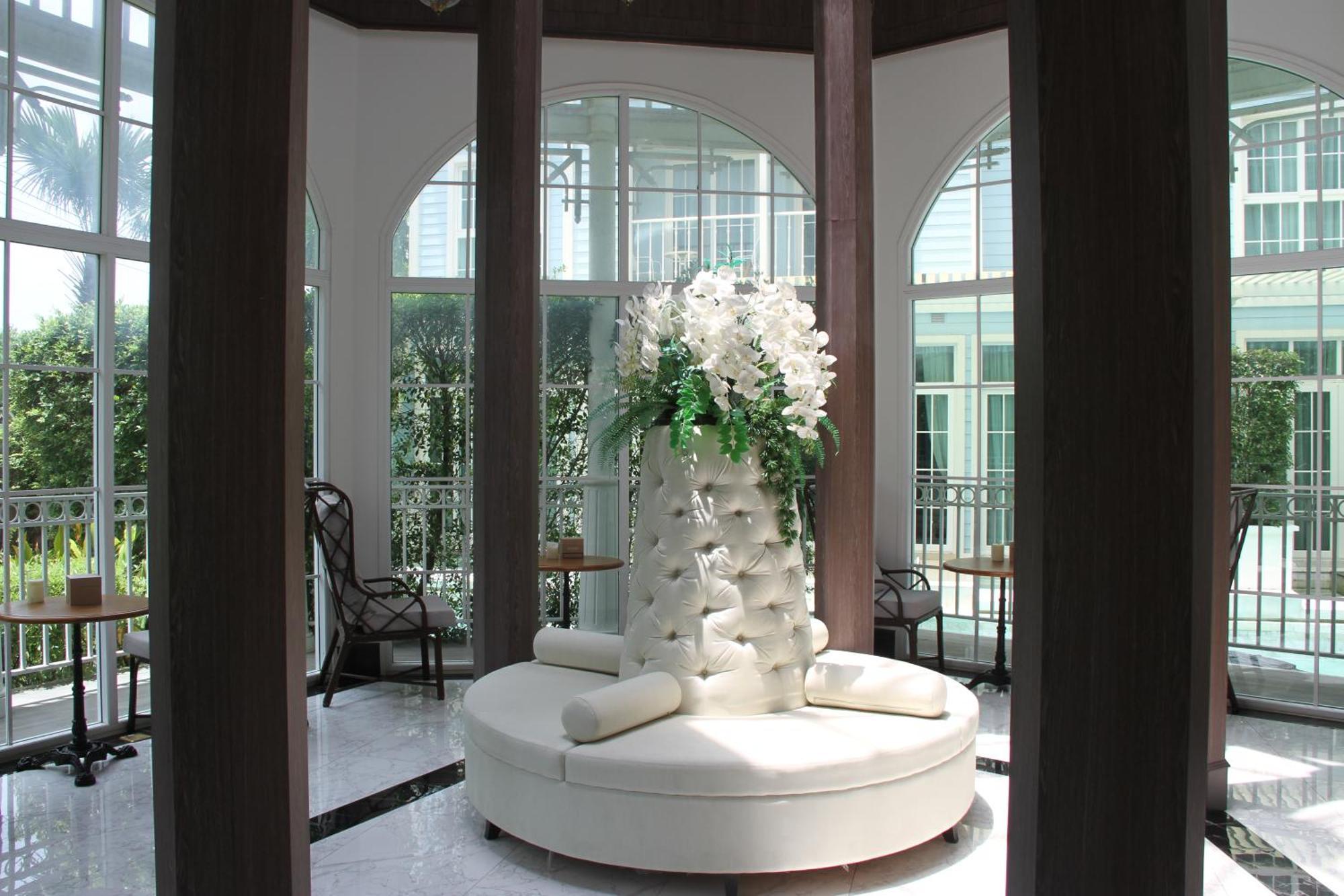 Grand Florida芭提雅带免费游泳池温泉和健身房和办公区水上花园公寓e208 Na Chom Thian Dış mekan fotoğraf